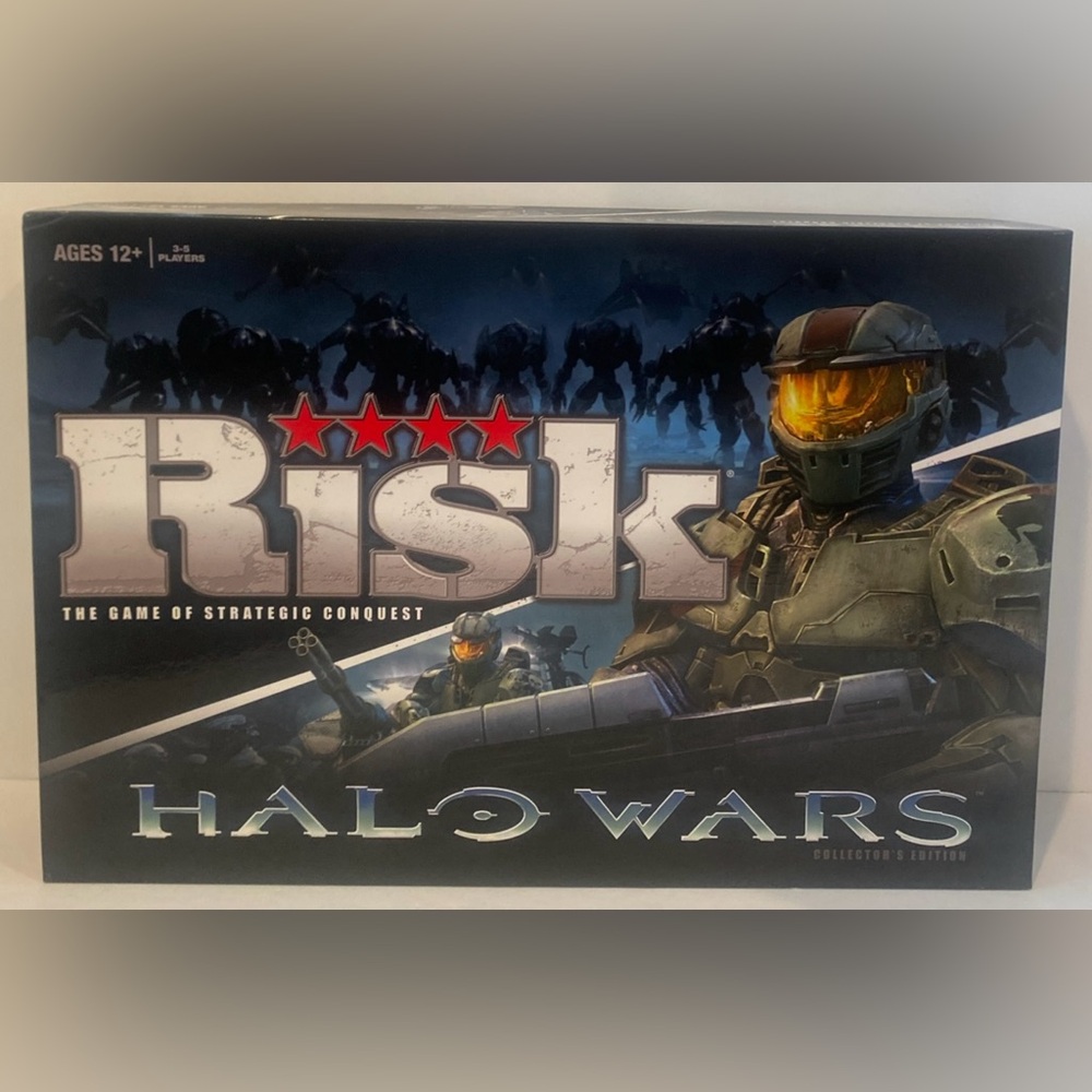 Risk Halo Wars Collector's Edition Board Game 100% Complete 2009 Hasbro